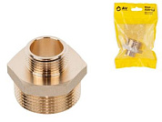 Ниппель ред. 1 1/4" нар.х3/4" нар., инд. упак. AV Engineering AVE303016