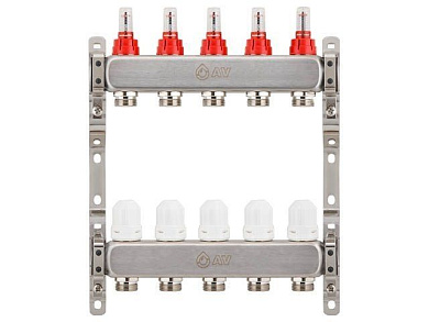 Коллекторная группа AVE136, 5 вых., AV Engineering AVE13600105K