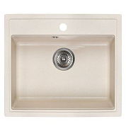 Мойка кухонная из мраморной крошки, cream, Wisent W600-30