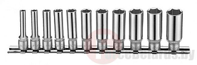 Набор 6-гр. глубоких головок 4-14 мм 11 пр. 1/4'' Force 21115