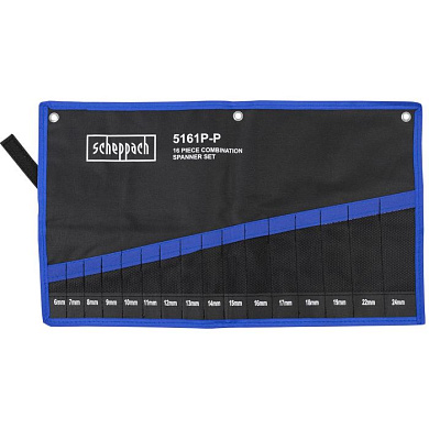 Органайзер тканевый для набора ключей 16 пр. Scheppach Sch-5161P-P