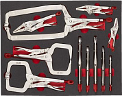 Набор зажимов губцевых Milwaukee Torque lock 11шт 4932493251