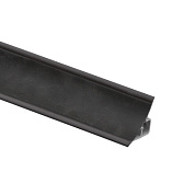 Плинтус ПВХ к столешнику LР камень пьетра гриджиа чёрный (196) (1шт=3м.п.) EL-MECH-PLAST 93488