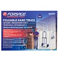Тележка ручная складная с телескопической ручкой г/п 100 кг Forsage F-GZS70C