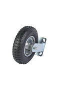 Колесо пневматическое резиновое 210 мм PRF 80 неповоротное на кронштейне TOR 1046286