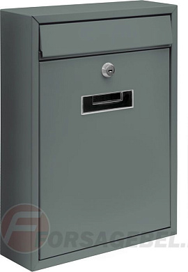 Ящик металлический почтовый 360х260х80 мм серый Vorel 78556
