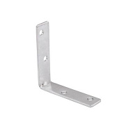 Уголок металлический FSC-04 40х40х15 (2,0), белый цинк (уп/100шт) AKS 70011