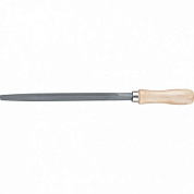 Напильник трехгранный, деревянная ручка Сибртех