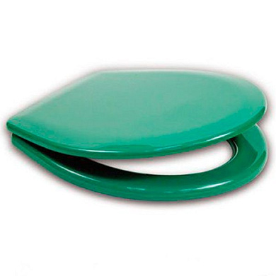 Сидение унитаза универсальное, зеленый, полипропилен K-10 ОРИО