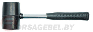 Молоток резиновый с металлической ручкой 450 гр. d56 мм Vorel 33657