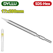 Зубило плоское SDS-Hex 17x280 мм DYLLU DTGZ1205