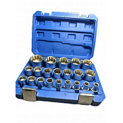 Набор торцевых головок 1/2" 12-гр. 8-36 мм 21 пр CrV H-D HD-13547