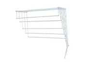 Сушилка для белья потолочная стальная 2,2 м, 5 стержней, белая, PERFECTO LINEA 36-002221
