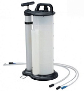 Ручной насос с ёмкостью 9 л. для вытяжки отработанного масла Force 9T3606M