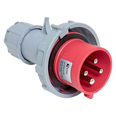 Вилка переносная 0242 3Р+РЕ 32А 380В IP67 EKF PROxima ps-0242-32-380