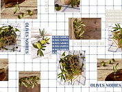 Клеенка столовая, нетканая основа с ПВХ покр. "DECO", 1 м.пог., (продажа кратно 20 м!) PERFECTO LINEA 11-165188