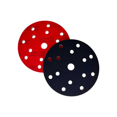 Круг шлифовальный на вспененной основе Ø150 мм 15 отверстий P600 (оксид алюминия) Horex GTA405F600