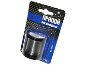 Припой ПОС 61 проволока, катушка ф1 мм, 100 гр в блистере, без канифоли, Векта 191012