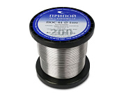 Припой ПОС 61 проволока, катушка ф1мм, 200г, без канифоли Векта 30246