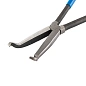 Щипцы с закругленными губками, отогнутые на 75°, 275 мм, захват 13 мм, CR-V Forsage F-5047P4