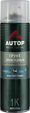Грунт эпоксидный для точечного ремонта Серый Аэрозоль 650 мл №14 AUTOP ATP-A07827