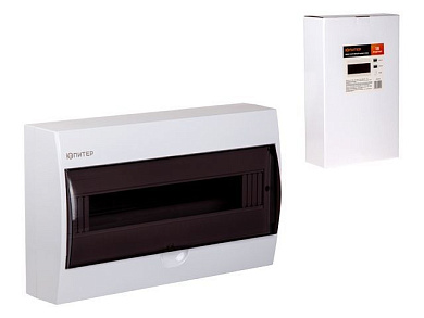 Бокс наружный ЩРН-П-18 модулей IP50, пластиковый, 365*222*95 мм Юпитер JP4112-06