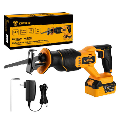 Сабельная пила аккумуляторная DKRS20 085-1126 DEKO 085-1126