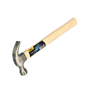 Молоток-гвоздодер Deli 0,226 кг, деревянная рукоятка