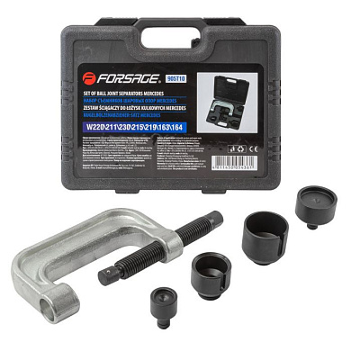 Набор съемников шаровых опор Mercedes W220 211 230 215 219 163 164 Forsage F-905T10
