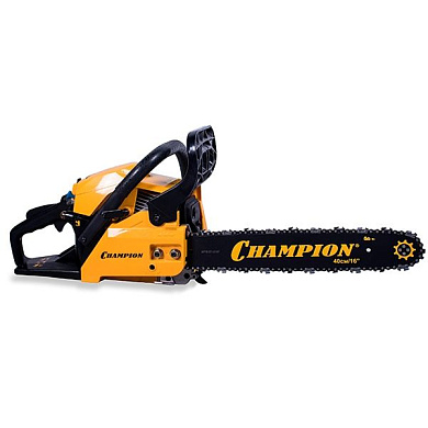 Бензиновая цепная пила, 1,5 кВт., 16"/400 мм, 11500 об/мин CHAMPION 237-16