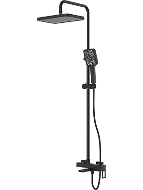 Душевая система D35 черный серия 810 ECONOCE EC0812BL