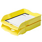 Модуль для бумаг горизонтальный "Re-Loop", желтый