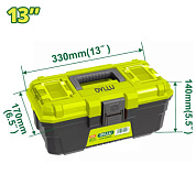 Пластиковый ящик для инструментов 330x170x140мм DYLLU DTTB1313