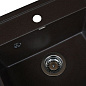 Мойка кухонная из мраморной крошки, coffee, Wisent W510-27