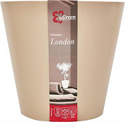 Горшок для цветов London D 160 мм, 1,6 л молочный шоколад Пластик Репаблик ING6204МШОК