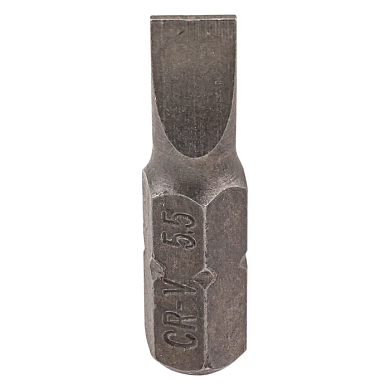 Бита шлицевая SL5.5 25 мм 1/4" JCB JCB-12325055