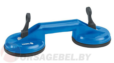 Стеклодержатель на 2 присоски 115мм, 70кг Vorel 05301