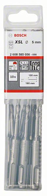 Сверло SDS-plus-7 5х100х160 мм (10 шт) BOSCH (2608585056)