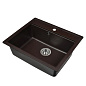 Мойка кухонная из мраморной крошки, coffee, Wisent W600-27