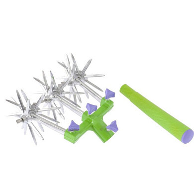 Культиватор садовый, 3 пары колес, съемная рукоятка (для одной пары колес), Palisad 6203055