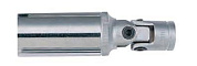 Т-образный магнитный свечной ключ с шаровым карданом 3/8'' Force серия 8073BM