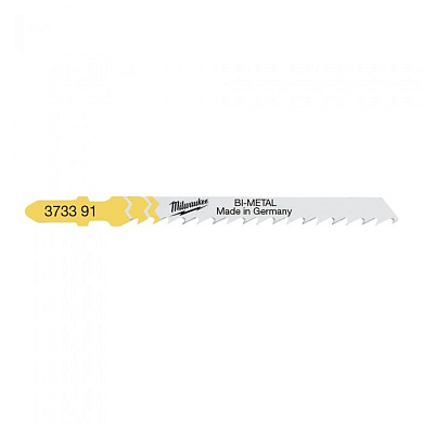 Пилка для лобзика (по дереву) Milwaukee T144DF 75х2,5 мм (5 шт.)