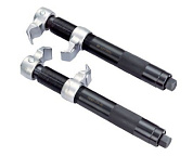 Стяжка пружин механическая усиленная 23-280 мм, нагрузка на пару 1200 кг, к-т 2 шт RockForce RF-627280U