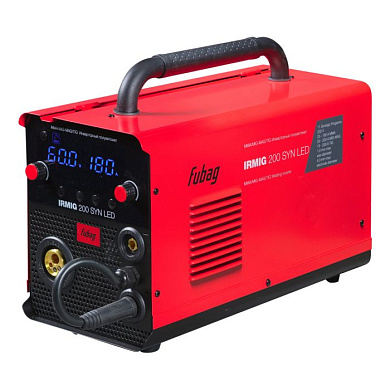 Сварочный полуавтомат IRMIG 200 SYN LED с горелкой Fubag 646404