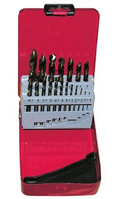 Набор сверл по металлу 1.5-6.5 мм (13 шт) Энкор (25213)