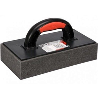 Терка пластмассовая с гидрогубкой 270х130х50 мм Yato YT-51907