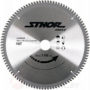 Диск пильный по Al с напаянными зубцами из твердых сплавов 250/30 100Т Sthor 08854