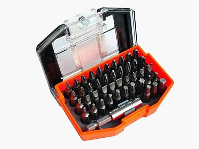 Набор бит SL, Spanner, PH, PZ, Torx, HEX 10 мм 44 пр. Startul Master ST4037