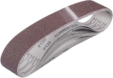 Шлифлента 50×686 мм, K60, K80, K120, 5 шт, KWB 49910805