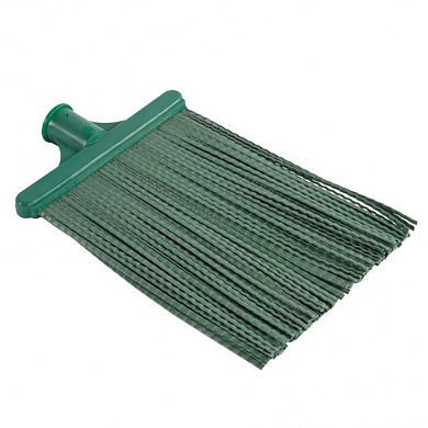 Метла полипропиленовая, 230 x 250 мм, плоская, без черенка, Россия Сибртеx 63215
